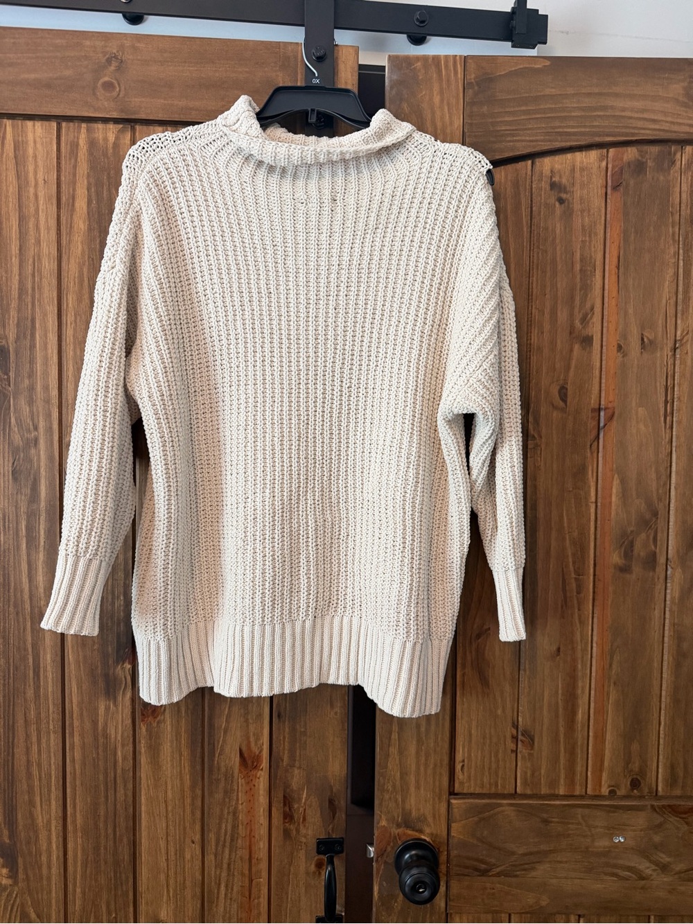 Aerie cream oversized sweater - Picture 5 of 7